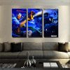 tableau fortnite 3 parties decoration murale chambre geek