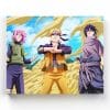 tableau naruto sasuke sakura decoration murale toile cadre poster naruto